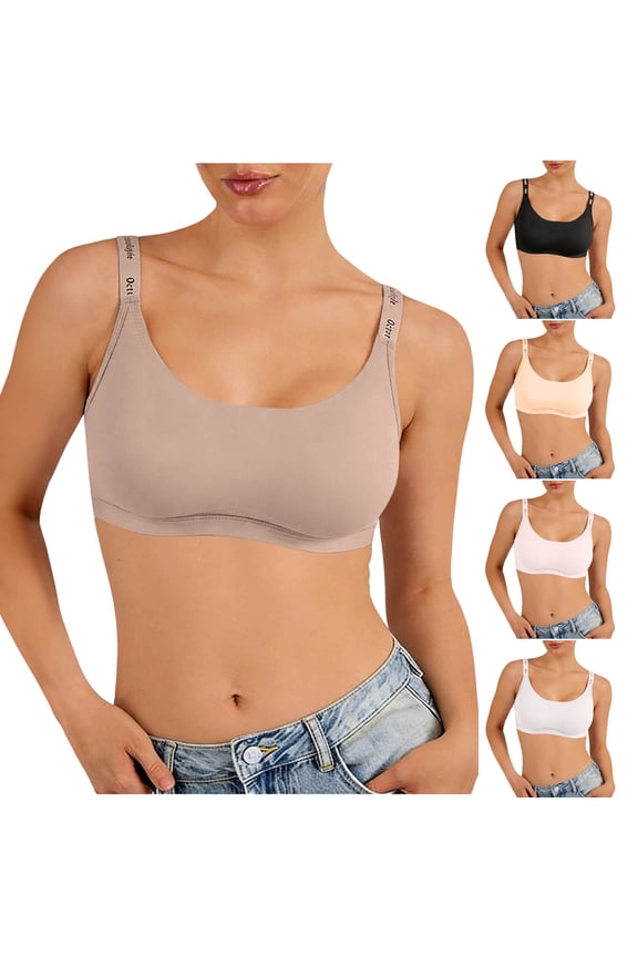 Wireless Bras for Women No Underwire with Support Seamless Bralettes Everyday Comfort Tshirt Bra
