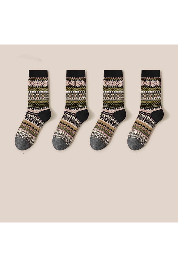 Women Slipper Socks Non Slip Fuzzy Fluffy Thick Warm Cabin Cozy Comfy Soft Fleece Home Bobo Grips Socks