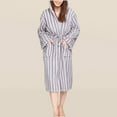 thumbnail image 1 of Censtreet Women's Bathrobe, Fleece Hooded Robe, Winter Plush Absorbent Quick-Dry Long House Coat, 1 of 5