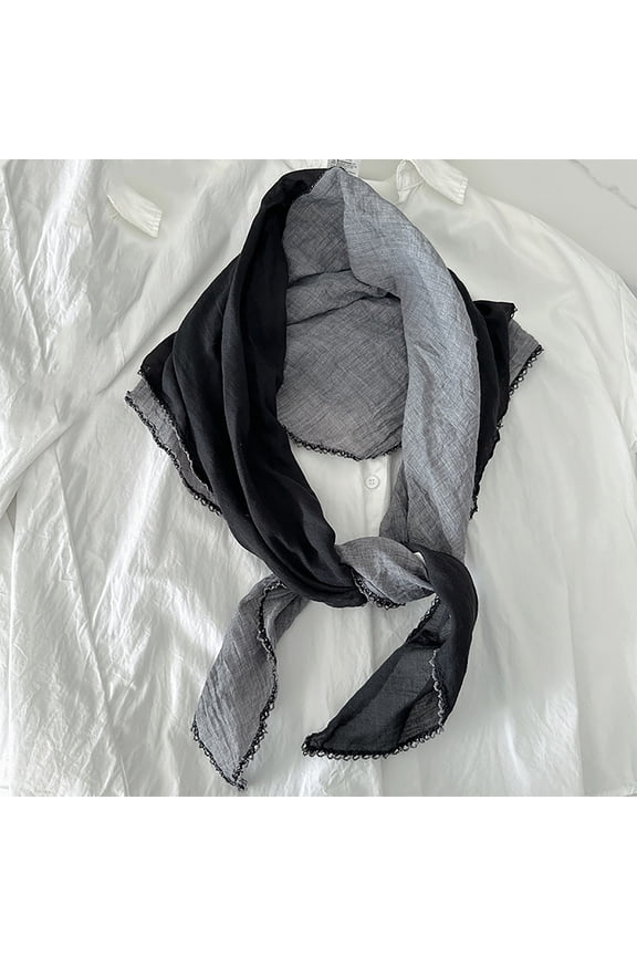 Women's Cotton Scarves Lady Light Soft Fashion Solid Scarf Wrap Shawl