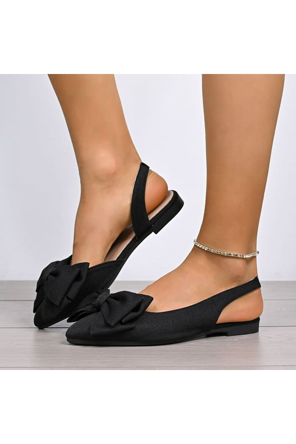Women's Flat Sandals Fashion Slides With Soft Leather Slippers for Summer