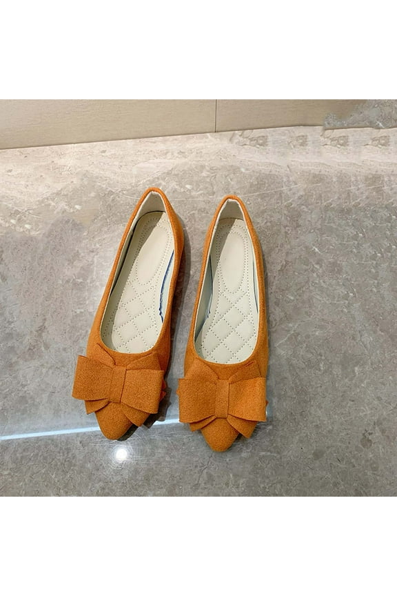 Women's Flats Shoes Pointed Toe Ballet Comfortable Dressy Mary Jane Flat Walking Flats Dress Shoes for Women
