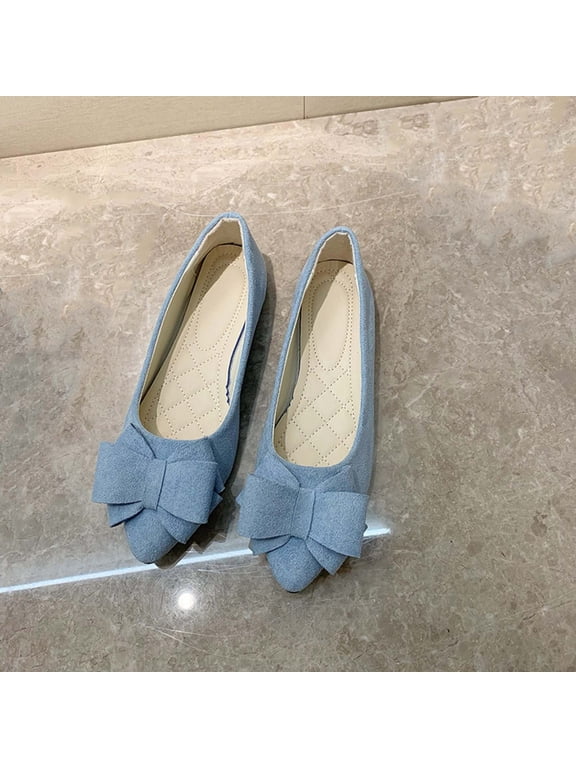 Women's Flats Shoes Pointed Toe Ballet Comfortable Dressy Mary Jane Flat Walking Flats Dress Shoes for Women