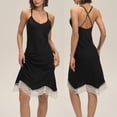 thumbnail image 1 of Censtreet Women's Full Slip for Under Dresses Cami Slip Mini Dress Adjustable Straps Basic Long Full Slips Nightgown, 1 of 9