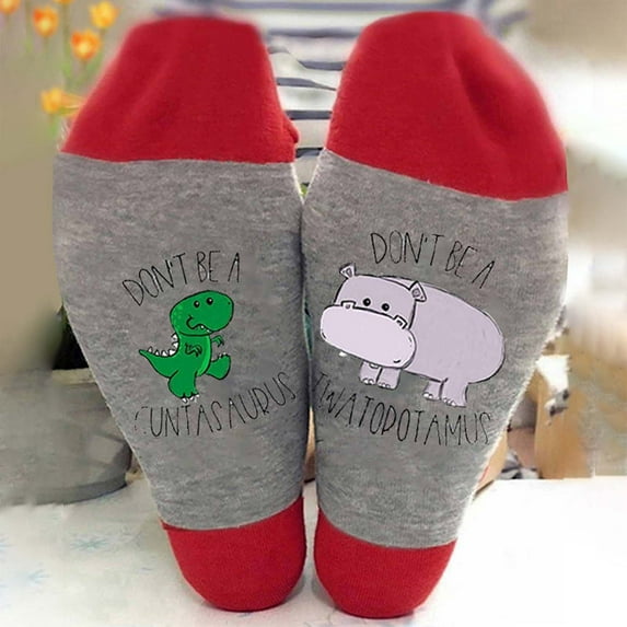 Censtreet Women's Fuzzy Slipper Socks with Non-Slip Grippers, Cozy 100% Cotton,Cute Christmas Gifts,Multiple choices for families