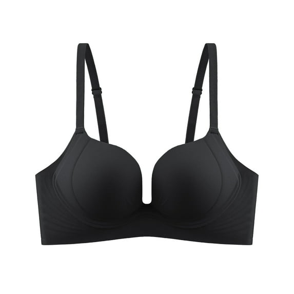 Censtreet Women's Light T-Shirt Bra with Comfort Flex Fit, Comfort Foam Lightly Lined Underwear,Moisture-wicking Bra