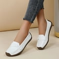 thumbnail image 1 of Censtreet Women's Loafer Flats Comfortable Office Work Shoes, Cute Penny Loafer Slip On Walking Driving Shoes, 1 of 9