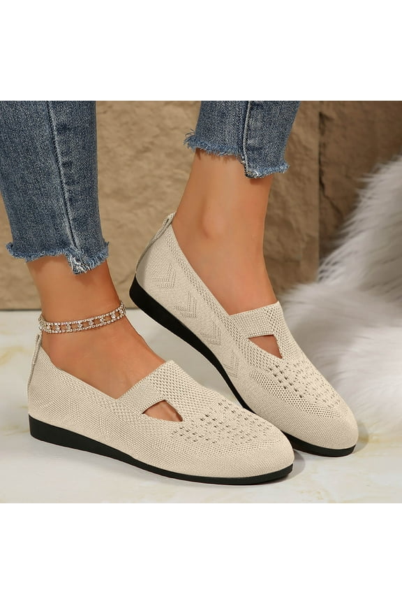 Women's Loafer Flats Comfortable Office Work Shoes, Cute Penny Loafer Slip On Walking Driving Shoes