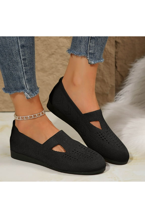 Women's Loafer Flats Comfortable Office Work Shoes, Cute Penny Loafer Slip On Walking Driving Shoes