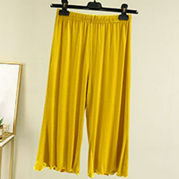 Censtreet Women's Long Sleep Pants Summer Modal Lightweight Lounge Pants Casual Home Wear Bottoms Pajama Pants