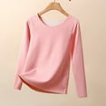 thumbnail image 1 of Censtreet Women's Long Sleeve Thermal Underwear Baselayer Shirt Women Clothing Premium Comfort Winter Tops, 1 of 6