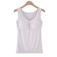 thumbnail image 1 of Censtreet Women's Modal Sleep Tank Top Sleeveless Pajamas Shirt, 1 of 5