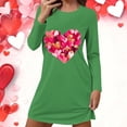 thumbnail image 1 of Censtreet Women's Nightgowns Long Sleeve Sleep Shirts Comfy Soft Nightshirt Women Pajama Sleep Dress Cute Sleepwear, 1 of 5