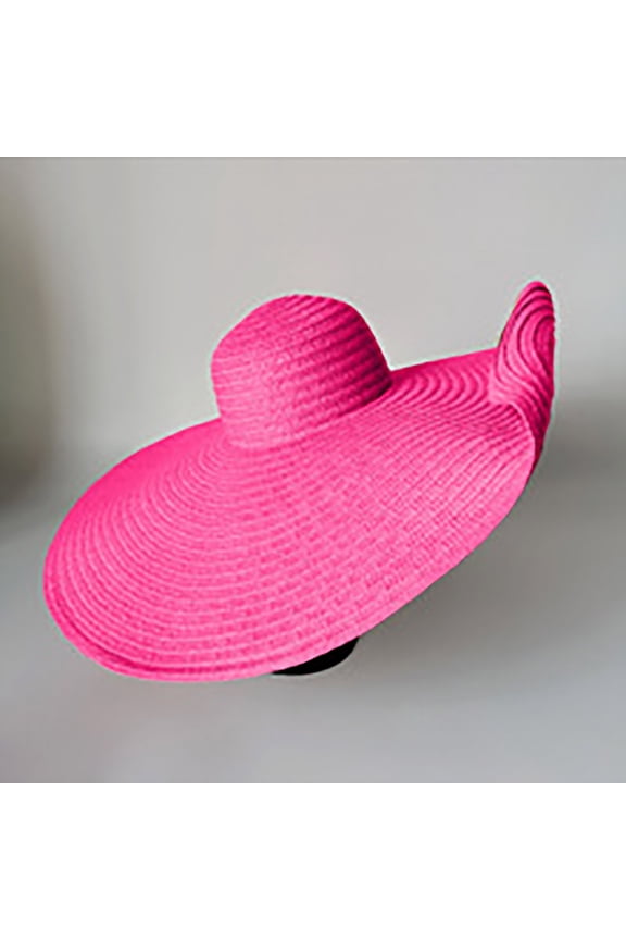Women's Oversized Beach Straw Hats Extra Large Wide Brim Beach Hat Foldable Roll Up Floppy Sun Protection Hat for Beach Vacation