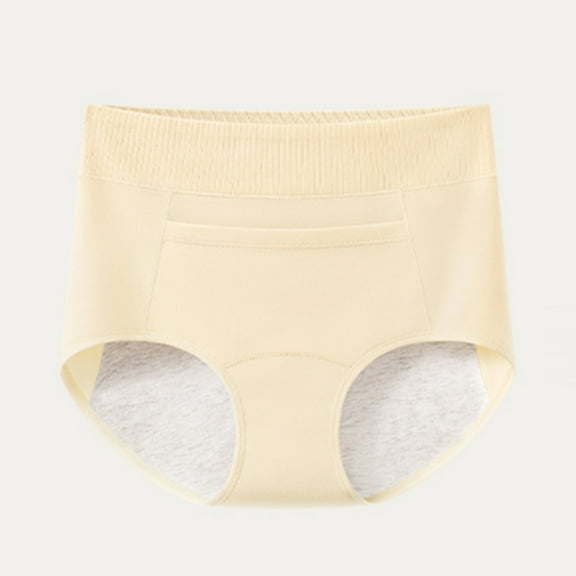 Censtreet Women's Period Underwear High Waisted Postpartum Maternity Panties