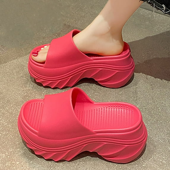 Censtreet Women’s Platform Trendy Dressy Womans Summer Wedge Sandals with Comfortable Flatform Arch Support Walking Outdoor