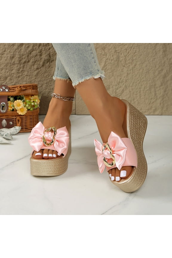 Women’s Platform Trendy Dressy Womans Summer Wedge Sandals with Comfortable Flatform Arch Support Walking Outdoor