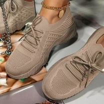 Censtreet Women's Running Shoes Plus Size Breathable Walking Sneakers Non-Slip Tennis Gym Workout Athletic Shoes