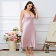 thumbnail image 1 of Censtreet Women's Sleeveless Nightgown Long Nightgowns for Women Full Slip Soft Nightshirt Strap Sleepwear Lounge Dresses, 1 of 7
