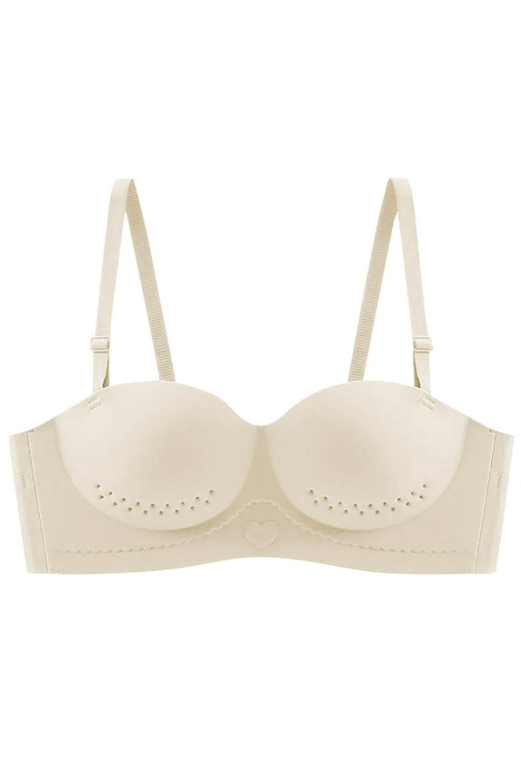 Women's Smooth Cotton T-Shirt Bra - Ultra-Soft,Flexible,and Invisible Under Tees