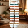 thumbnail image 1 of Censtreet Women's Soft Flannel Fall Winter Pajama Pants Elastic Sleepwear Pocket Lounge Comfy Pajama Pants Plaid Heart Star Stripe, 1 of 5