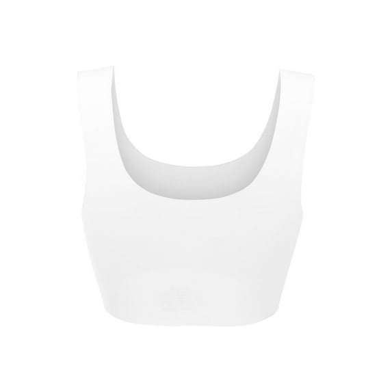 Censtreet Women's Sports Bra,Seamless Wire-Free Ice Silk Push-Up Bra,Running Vest Yoga Bra,Solid Color Daily Underwear