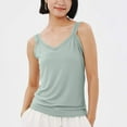 thumbnail image 1 of Censtreet Women's Tank Top Stretch Cotton V Neck Ribbed Sleeveless T-Shirt, Camiseta sin Mangas para Mujer, 1 of 4