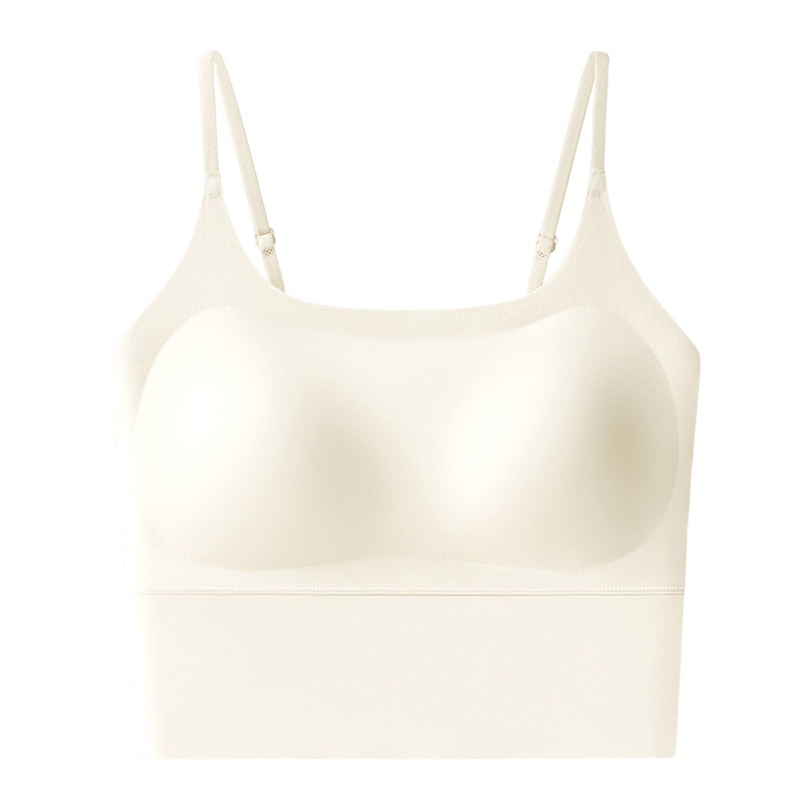 Censtreet Women's Wire-Free Solid Color Adjustable Shoulder Strap Bra ...