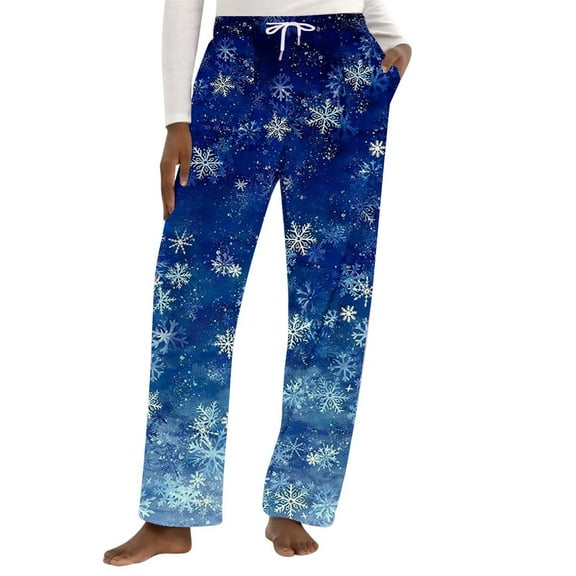 Censtreet Womens Christmas Pajama Pants Loungewear for Women Fall Winter Pajama Bottoms Soft Lounge Pj Pants Sleepwear