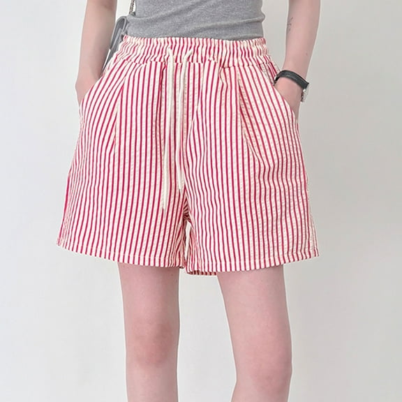 Censtreet Womens Cotton Pajama Shorts, Soft Sleep Shorts for Women Lightweight Lounge Pj Bottoms