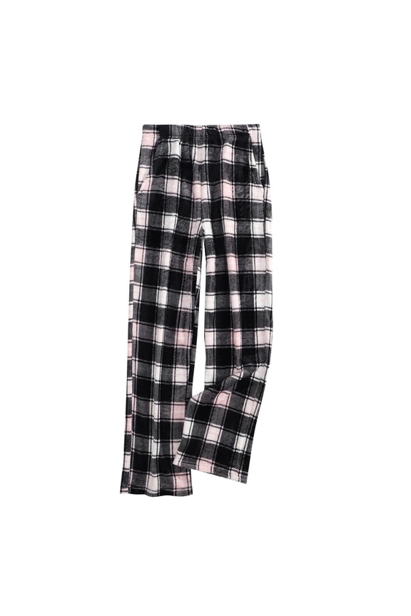 Womens Flannel Pajama Pants Loungewear for Women Fall Winter Pajama Bottoms Soft Lounge Pj Pants Sleepwear