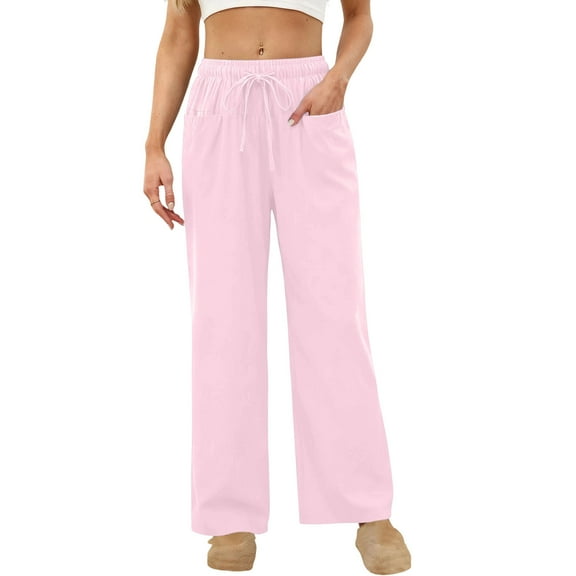 Censtreet Womens Pajama Pants Soft Comfortable Lightweight Elastic Waist Pajama Bottoms Lounge Pants