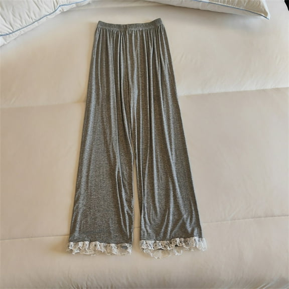 Censtreet Womens Pajama Pants with Pockets Soft Comfortable Lightweight Elastic Drawstring Modal Pajama Bottoms Lounge Pants