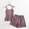 thumbnail image 1 of Censtreet Womens Pajamas Set Soft Comfy Sleeveless Sleepwear Tank and Shorts Pj Set Summer 2 Piece Loungewear, 1 of 5