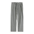 thumbnail image 1 of Censtreet Womens Plaid Pajama Pants Comfy Lounge Pants Elastic Waist Sleep Bottoms, 1 of 2