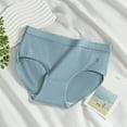 thumbnail image 1 of Censtreet Womens Seamless Underwear Cotton Hipster Panties Regular & Plus Size Breathable Ladies Panties, 1 of 3