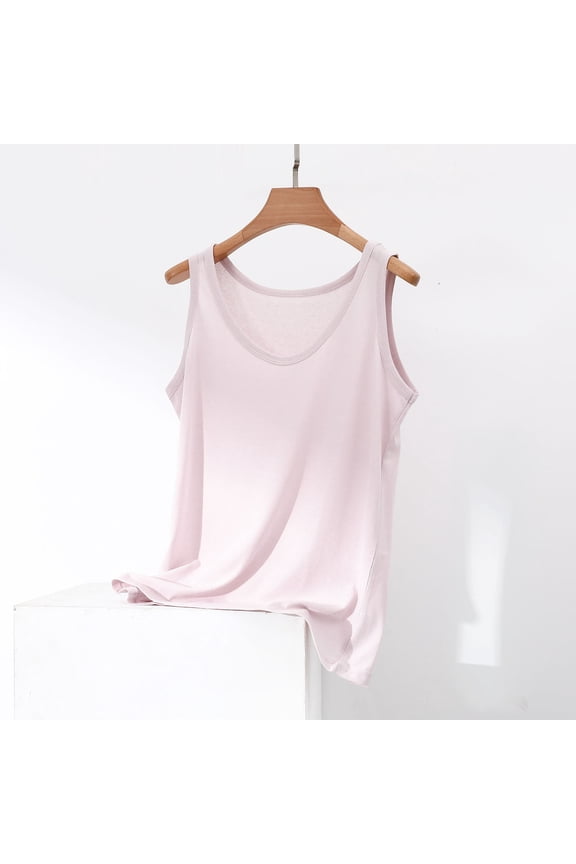 Womens Tank Top Pajama Comfy Sleeveless Sleepwear Cami Summer Loungewear