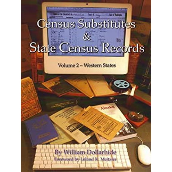 Pre-Owned Census Substitutes & State Census Records - Western States (Census Substitutes & State Census Record Paperback