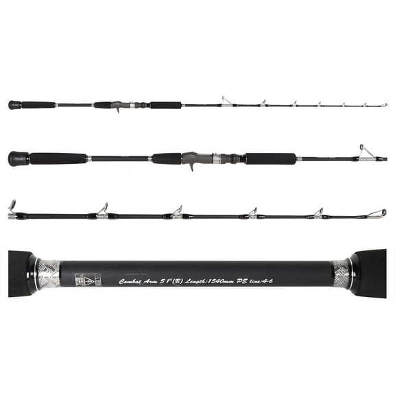 Centaur 212JIG-53BUL Combat Arm Jigging Rods 5'3" UL