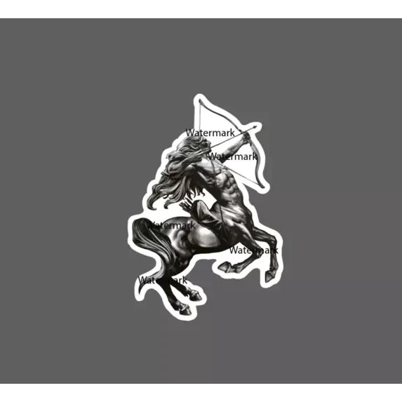 Centaur Sticker Mythology Waterproof Sticker Phone Decal Water Bottle ...