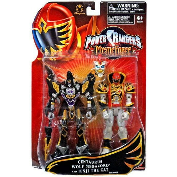 Centaurus Wolf Megazord and Jenji the Cat Action Figure 2-Pack