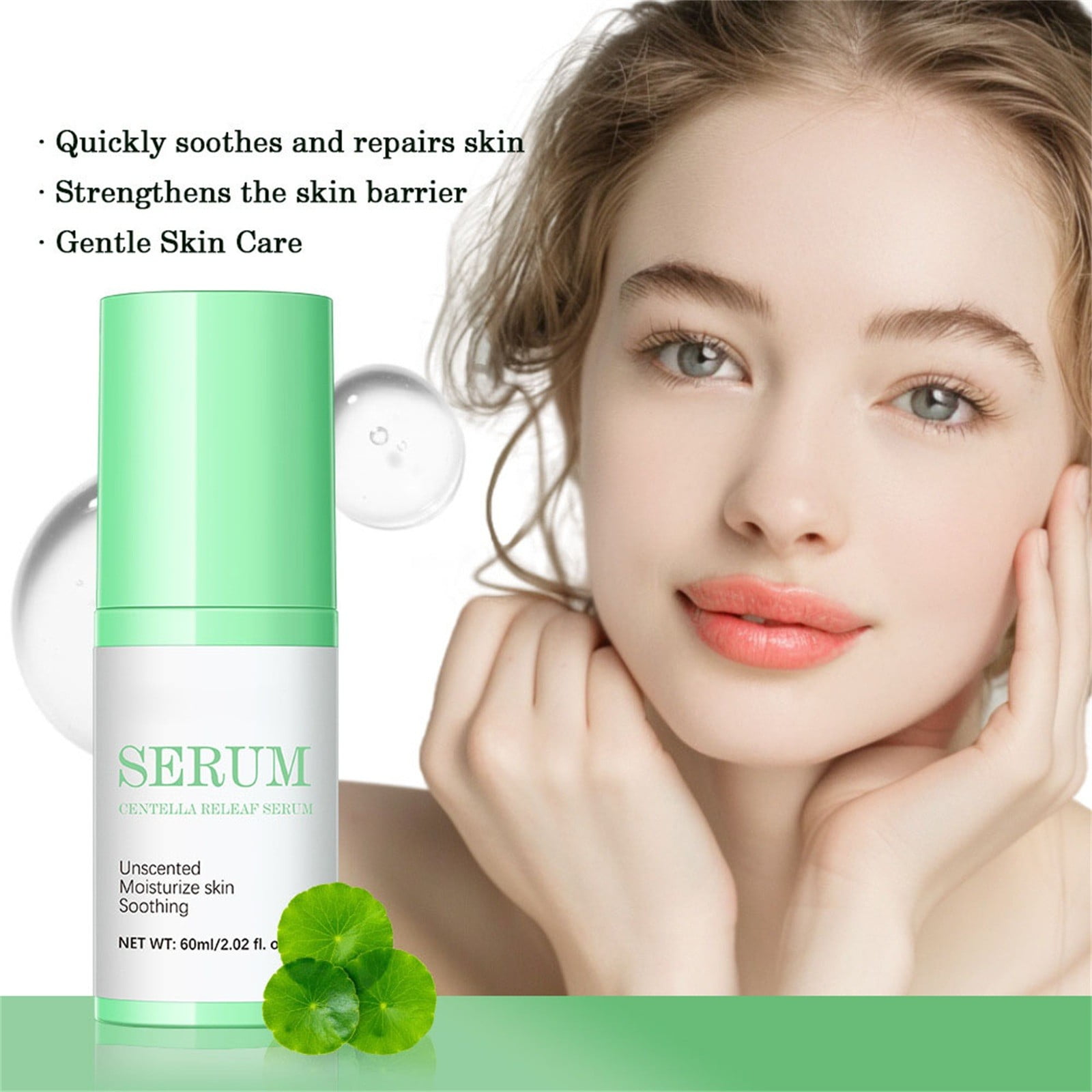 Centella Serum, For All Skin Types, Soothing, Calming, Facial Serum For