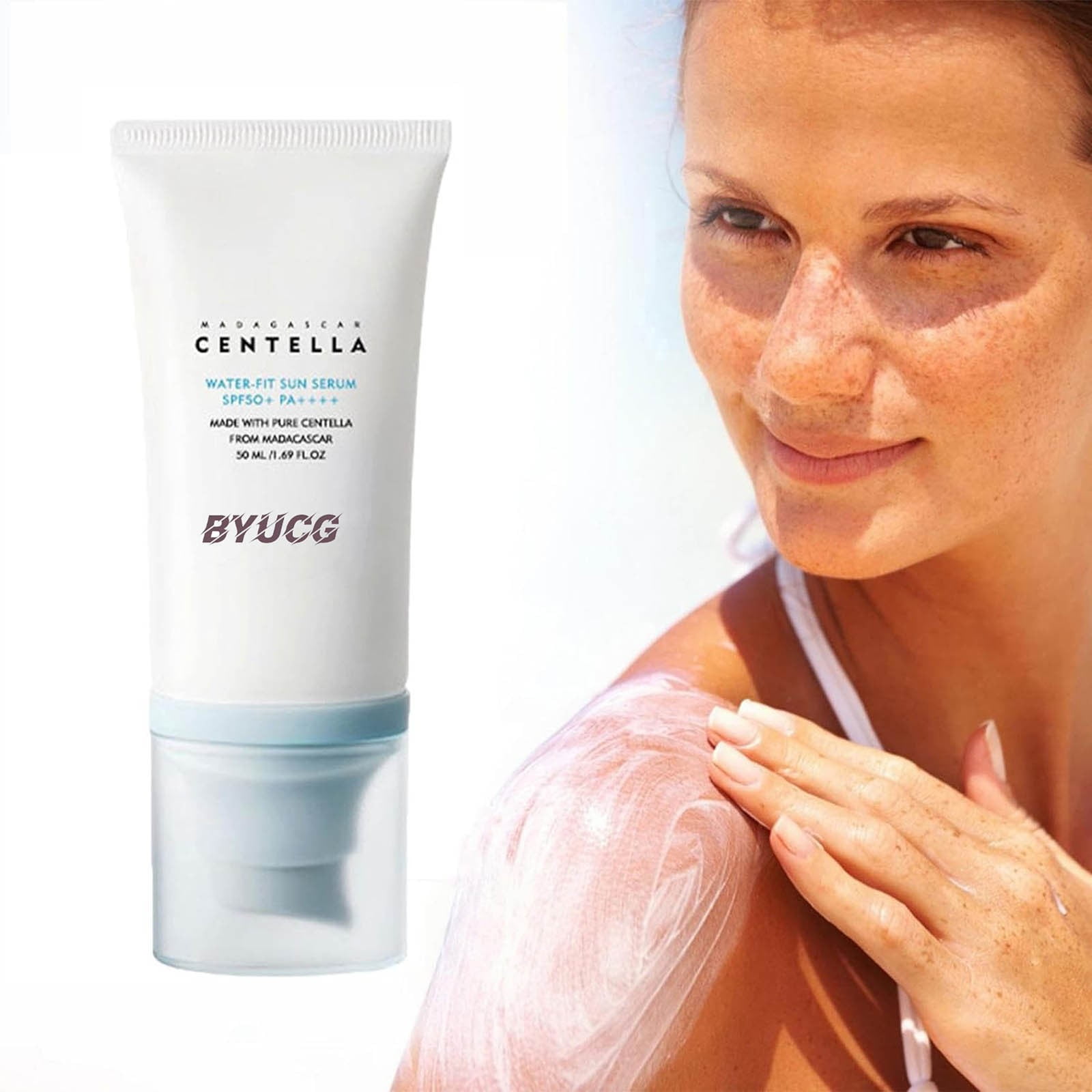 Centella Sunscreen Calming Moisture Daily Sunscreen SPF 50+ PA++++ Centella Waterfit Sun Serum