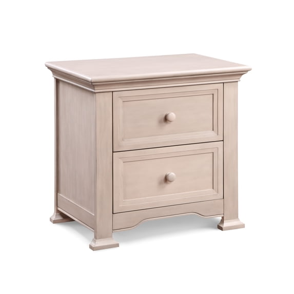 Centennial Medford 2 Drawer Nightstand, Sandy Beach