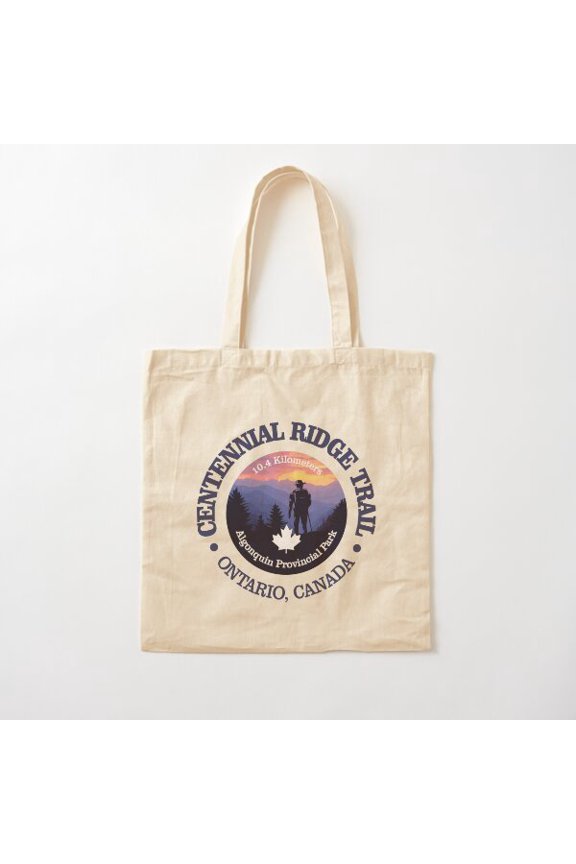 Centennial Ridge Trail (Rd2) Cotton Tote Bag Canvas Tote Bag, Family Gift For Mother, Her