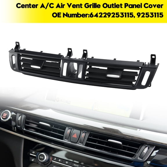 Center A/C Air Vent Outlet Dashboard 64229253115 For BMW F15 14-18 F16 15-18