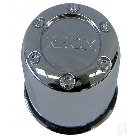 Center Cap, RHOX Chrome Plastic 2.65"