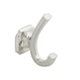thumbnail image 1 of Center-Center Style Cabinet Hook, Satin Nickel, 1 of 1