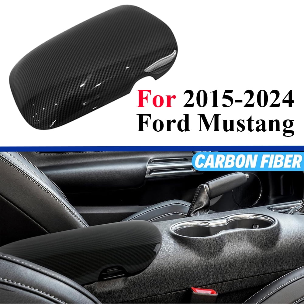 Optrcn Center Console Cover For Ford Mach E 2021 2022 2023 2024 2025, Leather Arm Rest Armrest Cover For Car, Center Console Armrest Cover Armrest Storage Box, Interior Accessories,E Red - View #5