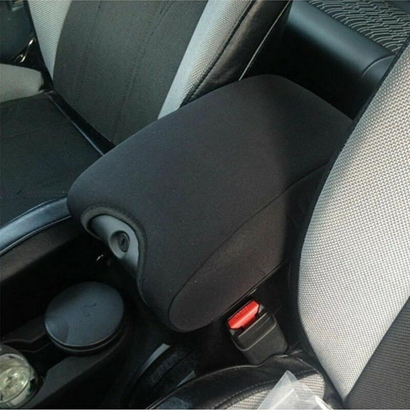 Center Console Armrest Cover Cushion For 2011-2018 Jeep Wrangler JK JKU Neoprene